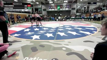 285 lbs Placement Matches (8 Team) - Tyce Uherka, Sturgis Brown vs Joran Foss, Aberdeen Central
