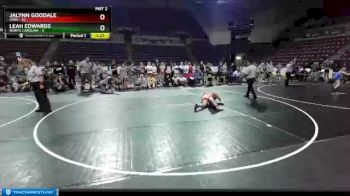 W-117 lbs Round 1 (16 Team) - Leah Edwards, North Carolina vs Jalynn Goodale, Iowa