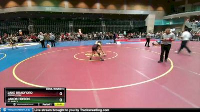 126 lbs Cons. Round 5 - Jakob Hixson, St. Mary`s vs Jake Bradford, Spring Creek