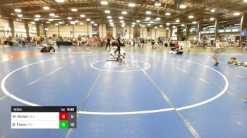 80 lbs Round Of 16 - Mason Brown, PA Alliance Red vs Bryce Fiore, Team Gotcha