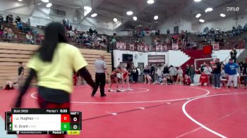 112-122 lbs Cons. Semi - Jaden Hughes, Frankton High School vs Rita Grant, Urbana Tigers Wrestling Club