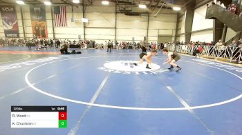 120 lbs Consi Of 16 #1 - Richard Wood, NY vs Korbin Chuchran, UT