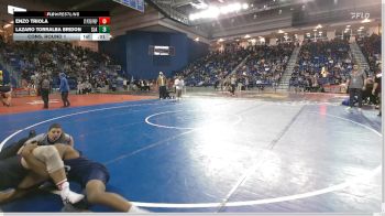 157 lbs Cons. Round 1 - Enzo Triola, St Peter Prepatory vs Lazaro Torralba Bridon, St James Academy