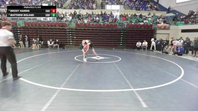 106 lbs Round Of 16 - Brody Harris, Fort Mill vs Matthew Boland, Chapin