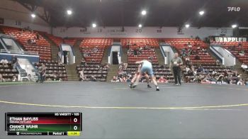 105 lbs Quarterfinal - Chance Wuhr, Lake Catholic vs Ethan Bayliss, Indiana Outlaws