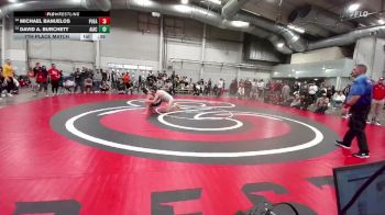 144 lbs 7th Place Match - David A. Burchett, Air Academy vs Michael Banuelos, Pueblo East