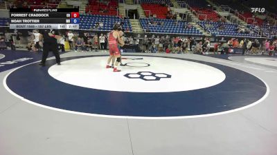 157 lbs Cons. Sub-rd Of 32 - Forrest Craddock, CO vs Noah Trottier, MN