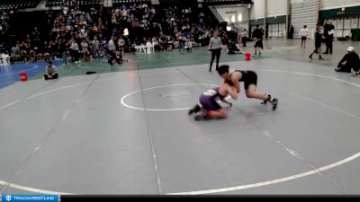 160 lbs Round 2 (8 Team) - Cole Salpas, G.I. Grapplers vs Parker Ryan, Kearney Matcats - Blue