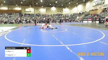 160 lbs Quarterfinal - Jesse Moe, Cortez Full Circle vs Preston Aagard, JWC