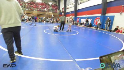 64-67 lbs Rr Rnd 2 - Colton Tecumseh, Mojo Grappling Academy vs Caleb Johannesen, Collinsville Cardinal Youth Wrestling