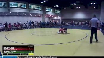 126 lbs Round 7 (8 Team) - Caden Prater, Social Circle vs Brady Losie, Oak Harbor Rockets