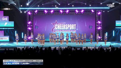 LA All Stars - Lavish [2026 L4.2 Senior - Medium Day 2] 2026 CHEERSPORT National All Star Cheerleading Championship