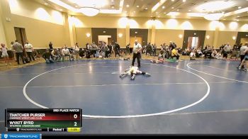75 lbs 3rd Place Match - Wyatt Byrd, Wyoming Underground vs Thatcher Purser, Charger Wrestling Club