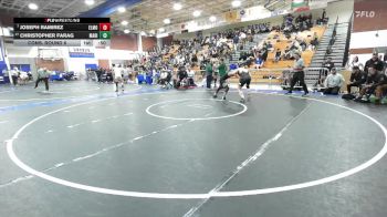 138 lbs Cons. Round 6 - Joseph Ramirez, El Modena vs Christopher Farag, Marina