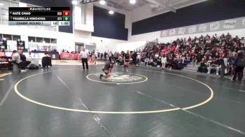 115 lbs Champ. Round 1 - Kate Chao, Eleanor Roosevelt vs Ysabella Hinojosa, Northview