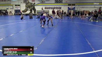 110 lbs Round 3 (8 Team) - Courtney Hlas, Benton Community vs Charlotte Spah, Johnston