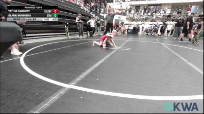 49 lbs Consi Of 4 - Tatum Garbutt, Carl Albert vs Slade Summers, Standfast