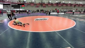 133 lbs Cons. Round 2 - David Fielder, Baldwin Wallace vs Dorian Hoffman, Baldwin Wallace