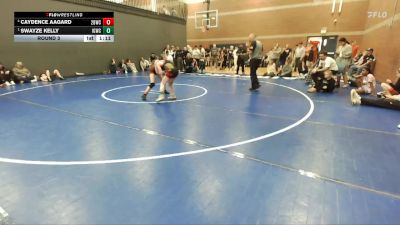 101 lbs Round 3 - Swayze Kelly, Idaho Gold Wrestling Club vs Caydence Aagard, 208 Badgers Wrestling Club