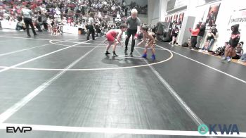 75 lbs Quarterfinal - Kaden Mann, Tiger Trained Wrestling vs Henry CAYGILL, Raw Wrestling Club