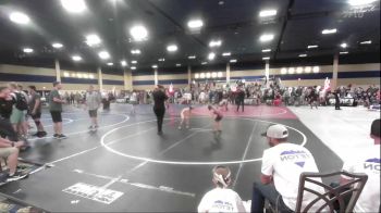 54 lbs Semifinal - Forest Wagner, Wyoming Underground vs Alexandria Brock, Takedown Express