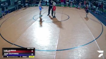 96 lbs Champ. Round 1 - Luis Jauregui, California vs Gage Southwick, Utah