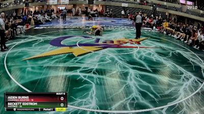 114 lbs Semis & 1st Wrestleback (8 Team) - Aiden Burns, Caledonia-Houston vs Beckett Edstrom, Hastings