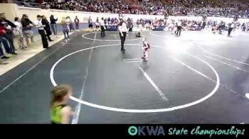 40 lbs Quarterfinal - Emersyn Edge, Piedmont vs Tennesselynn Goodner, Standfast