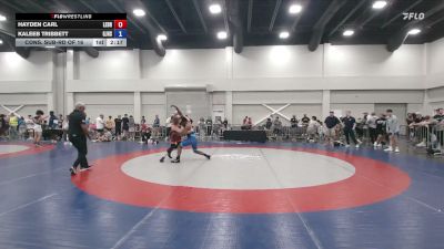 165 lbs Cons. Sub-rd Of 16 - Hayden Carl, Legacy Dragons vs Kaleeb Tribbett, George Jenkins High School Wrestling