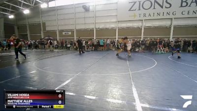 250 lbs Round 1 - Viliami Hosea, Juab Wrestling Club vs Matthew Alles, Ridgeline Riverhawks