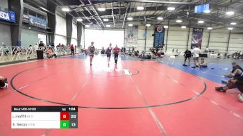 160 lbs Rr Rnd 1 - Jackson Moffit, MF Dynasty vs Ethan Secoy, Storm Wrestling Center