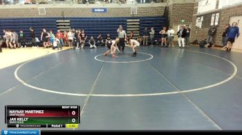 132 lbs Champ. Round 1 - Naynay Martinez, Unattached vs Jax Kelly, Idaho Gold