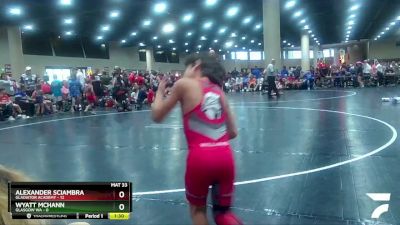 55 lbs Semis & Wb (16 Team) - Gavin Williams, Gladiator Academy vs Jayden Marshall, Glasgow WA