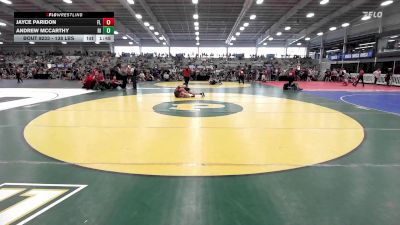 138 lbs Quarterfinal - Jayce Paridon, FL vs Andrew McCarthy, RI