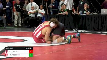 184 lbs Semifinal - Jake Hinz, Indiana vs Billy Janzer, Rutgers