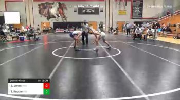 126 lbs Quarterfinal - Evan Jones, West York vs Tyler Bootier, Red Lion