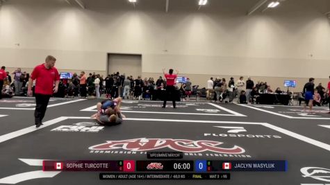 Sophie Turcotte vs Jaclyn Wasyluk 2025 ADCC Niagara Open