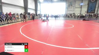 145 lbs Consi Of 32 #2 - Gavin COHEN, NC vs Kingston Strouse, NY