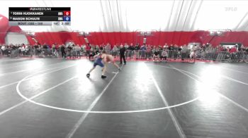 150 lbs Cons. Round 4 - Torin Kuokkanen, Askren Wrestling Academy vs Mason Schulte, Sarbacker Wrestling Academy
