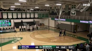 Replay: Home - 2025 Salve Regina vs Babson | Jan 21 @ 8 PM