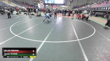 126 lbs Champ. Round 1 - Shane Schwab, MN vs Dillon Freeman, IA