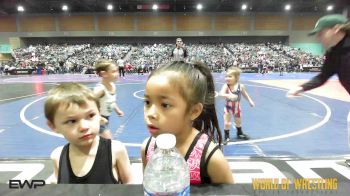 37 lbs Round Of 16 - Jayce Crisman, South West Washington Wrestling vs Brielle Cablay, Total Kaos Wrestling Club