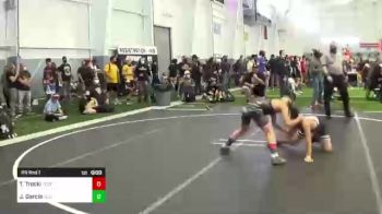 85 lbs Rr Rnd 1 - Titus DeGroat, Dominate vs Omari Rodriguez, Pride WC