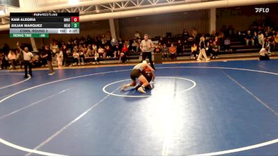 133 lbs Cons. Round 3 - Kam Alegria, Unattached vs Julian Marquez, Northeastern Junior College