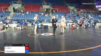 160 lbs Round Of 32 - Matthew Jens, Illinois vs Adam Gromatzky, Georgia