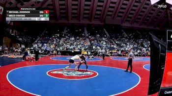 4A-138 lbs Cons. Round 2 - Michael Johnson, Cedartown vs Meco Favors, St Pius X School