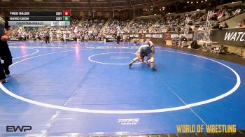 85 lbs Quarterfinal - Theo Bales, Contender Wrestling Academy vs David Leon, Cory Clark Wrestling