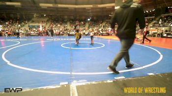 49 lbs Consi Of 16 #1 - Lazerus Westbrook, Texas Elite vs Luke Ramirez, Hutchinson