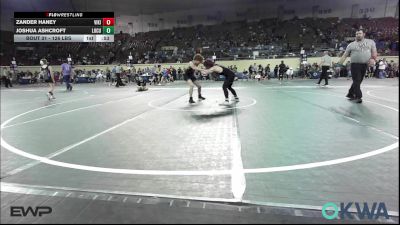 126 lbs Consi Of 16 #2 - Zander Haney, Viking Wrestling Club vs Joshua Ashcroft, Locust Grove Youth Wrestling