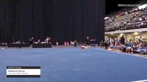 McKenna Myron - Women's Group, Jam Hops Anoka / Ramsey - 2021 Women's Xcel Region 4 Championships